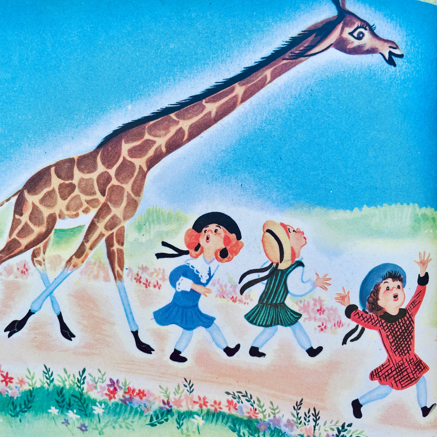 The Giraffe Who Went to School