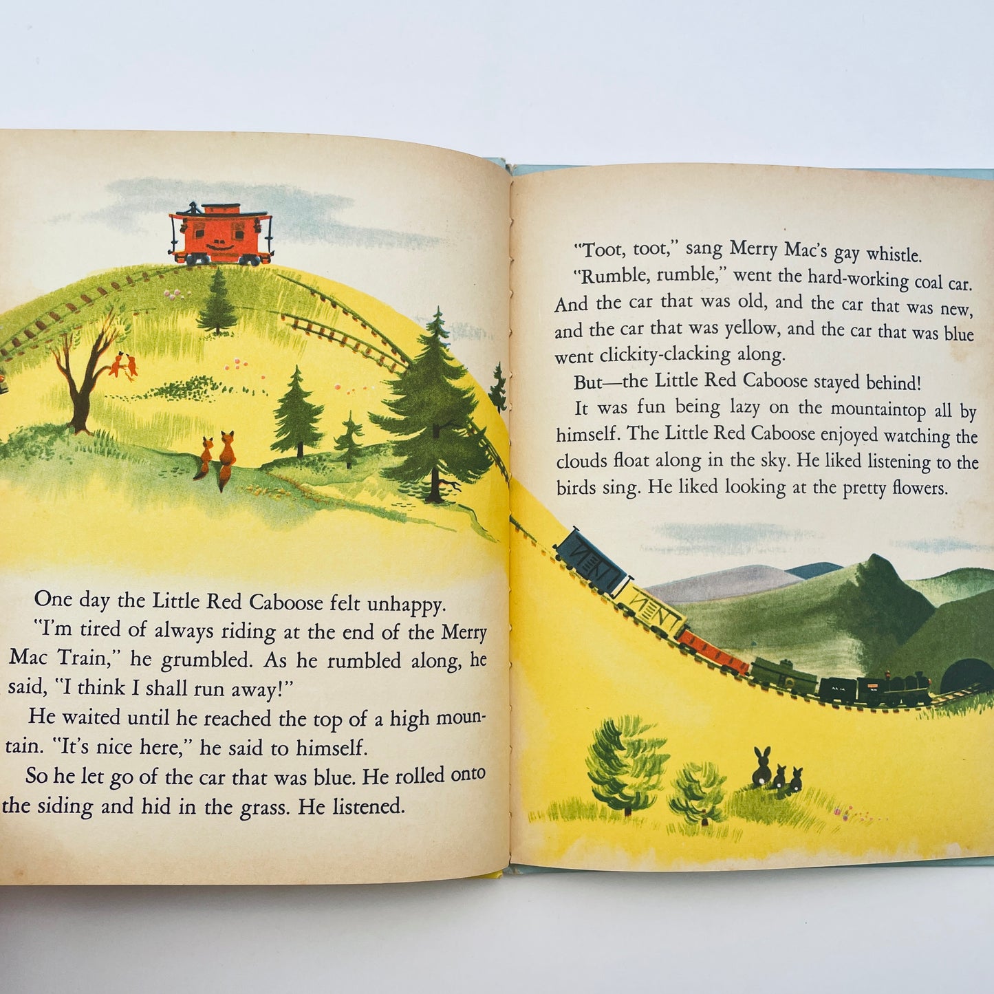 The Little Red Caboose That Ran Away, 1952