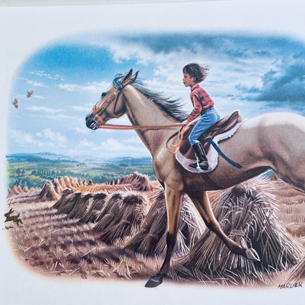 Goizane Zaldiz Ibiltzen (Martine Rides a Horse–Basque)