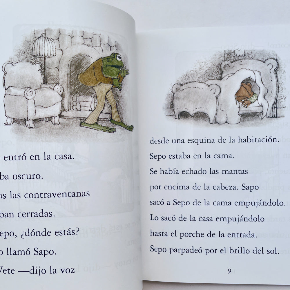 Sapo y Sepo son amigos (Frog and Toad Are Friends–Spanish)