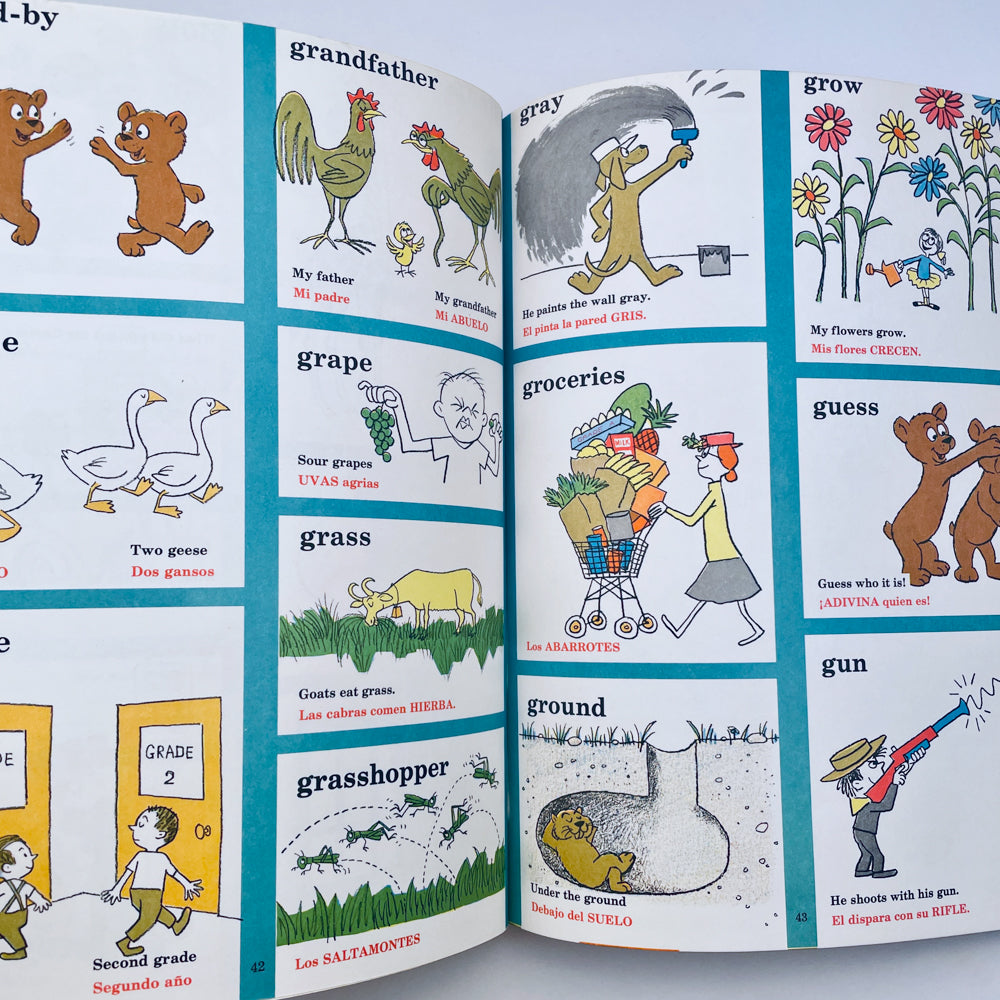The Cat in the Hat Beginner Book Dictionary in Spanish