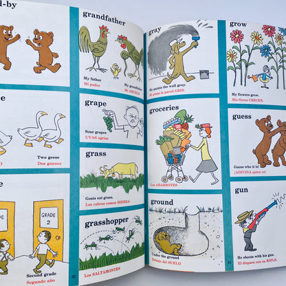 The Cat in the Hat Beginner Book Dictionary in Spanish