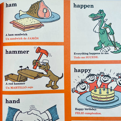 The Cat in the Hat Beginner Book Dictionary in Spanish