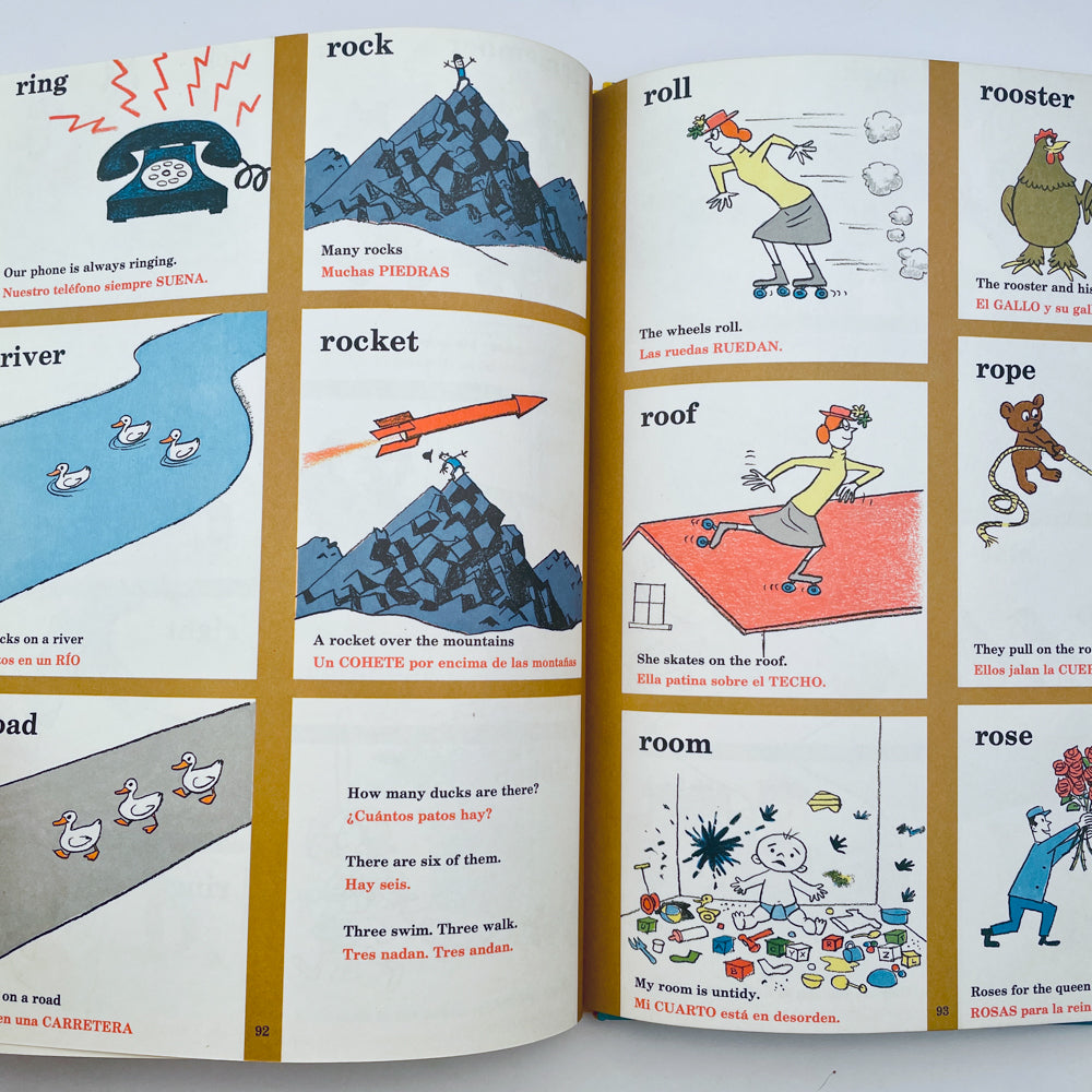 The Cat in the Hat Beginner Book Dictionary in Spanish