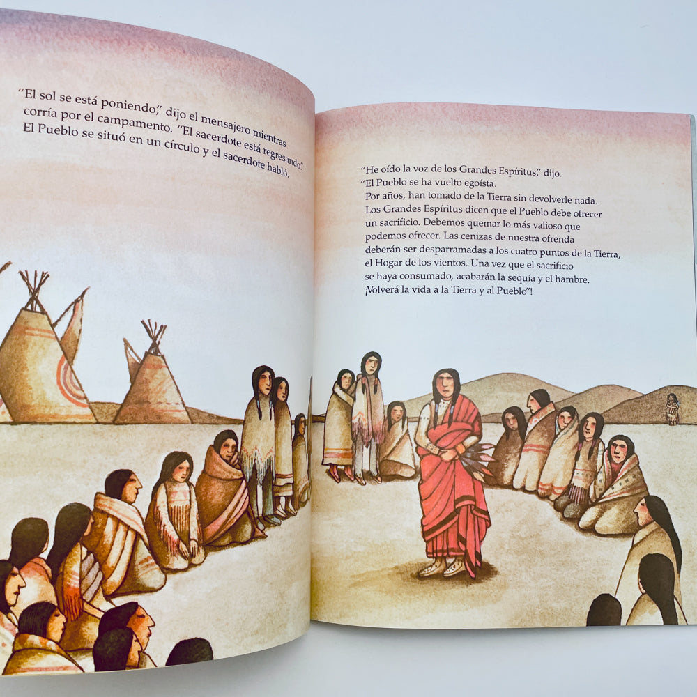 La Leyenda De La Flor El Conejo (Legend of the Bluebonnet–Spanish)