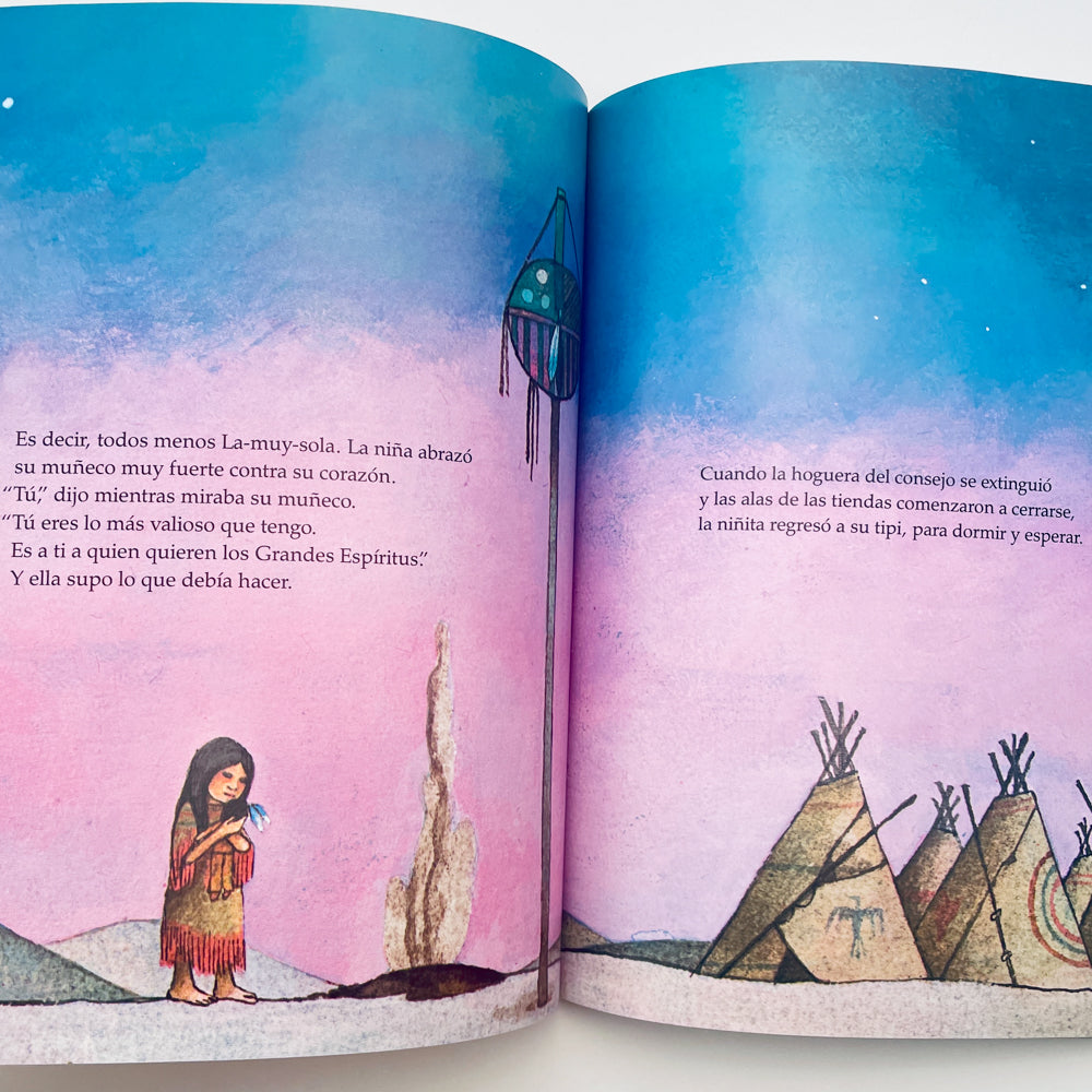 La Leyenda De La Flor El Conejo (Legend of the Bluebonnet–Spanish)