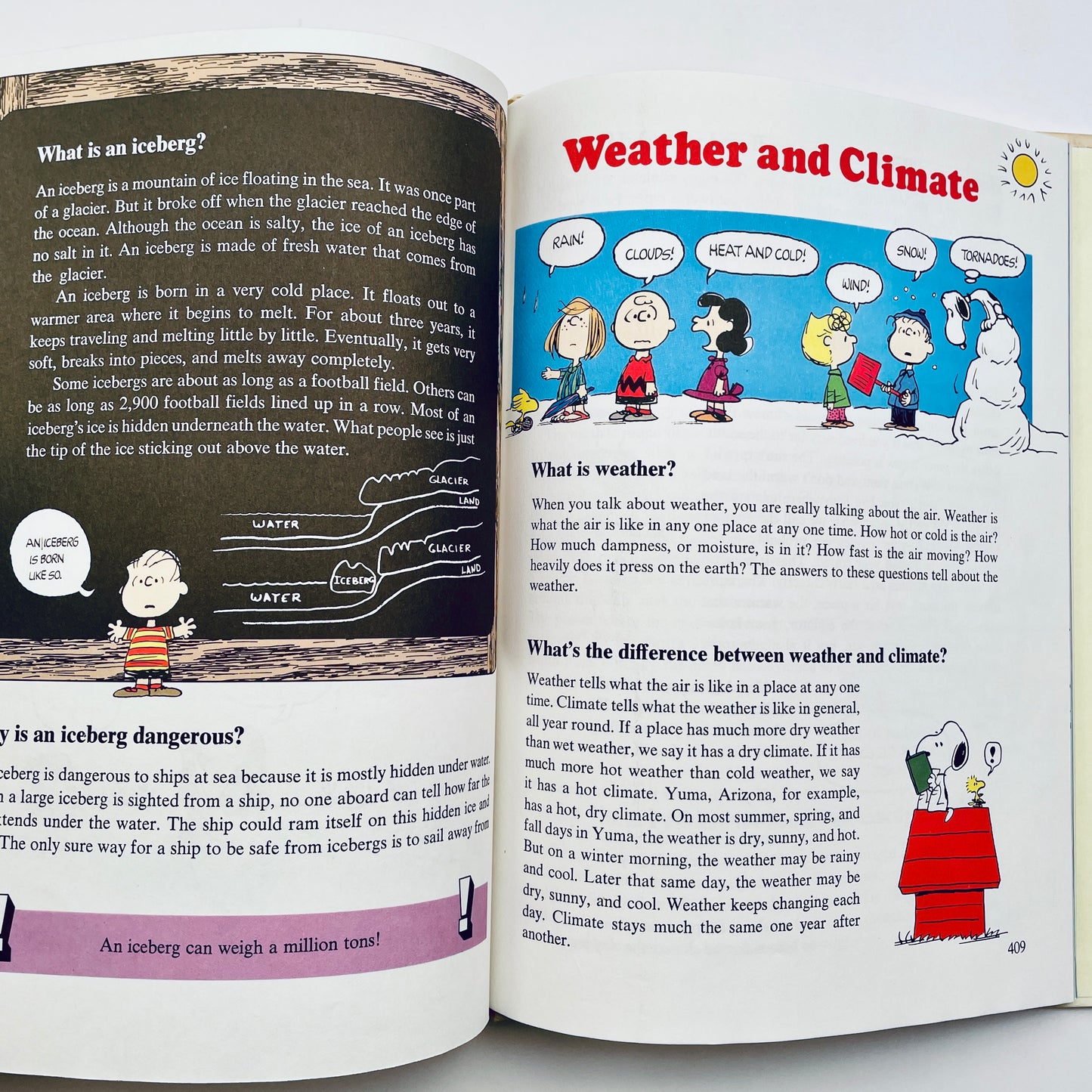 Charlie Brown's 'Cyclopedia, Vol. 09: Featuring the Earth, Weather and Climate
