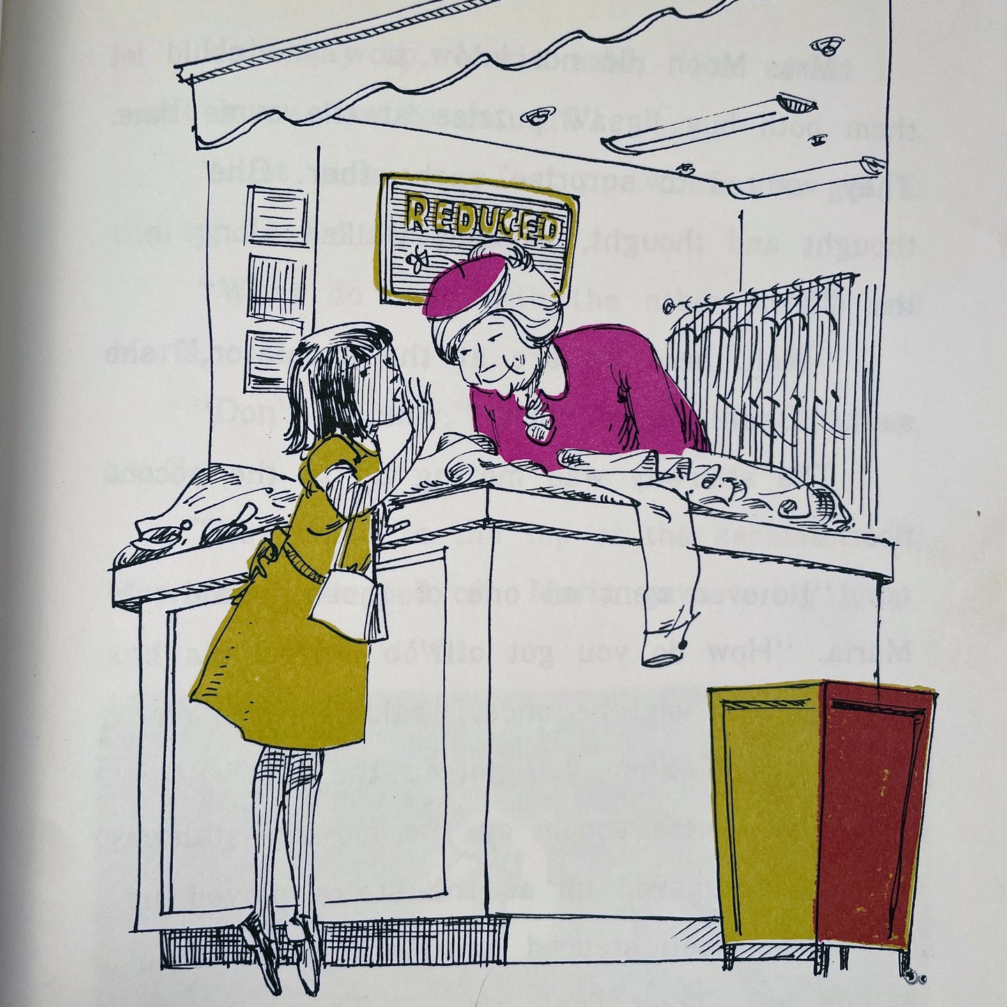 Mrs. Moon Goes Shopping