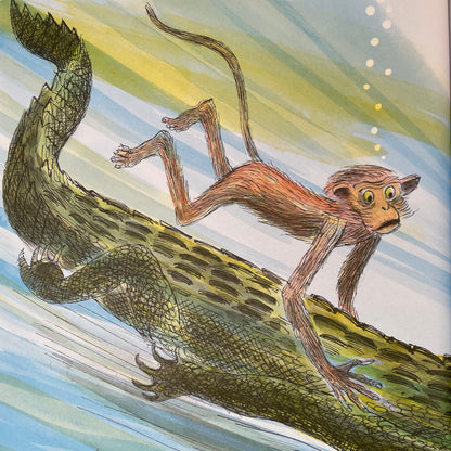 The Monkey and the Crocodile: A Jataka Tale from India