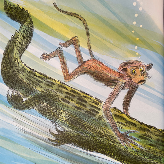 The Monkey and the Crocodile: A Jataka Tale from India