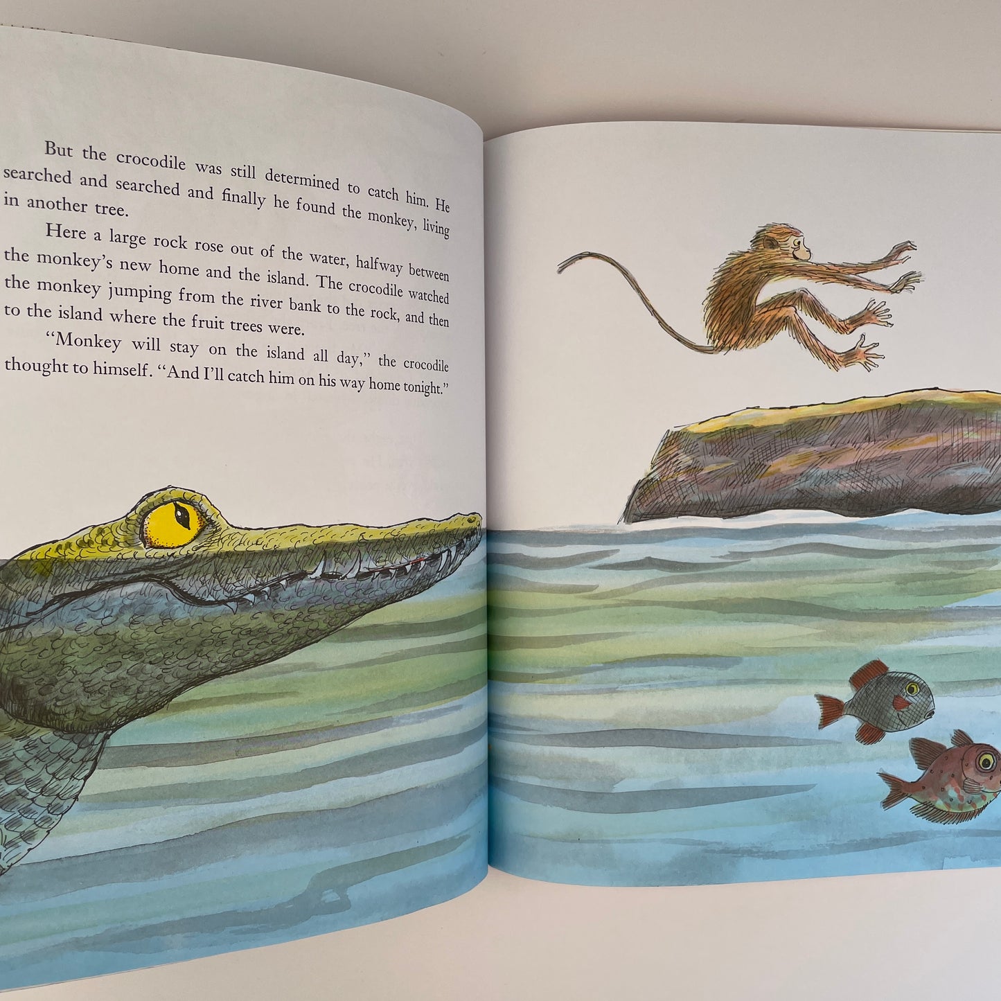 The Monkey and the Crocodile: A Jataka Tale from India