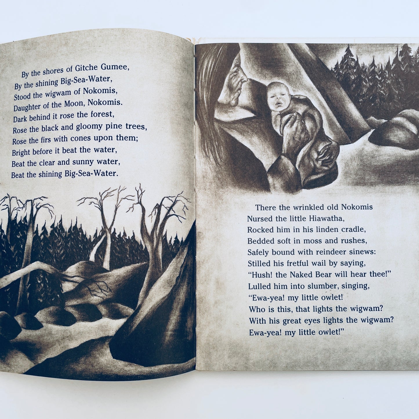 Hiawatha's Childhood from The Song of Hiawatha