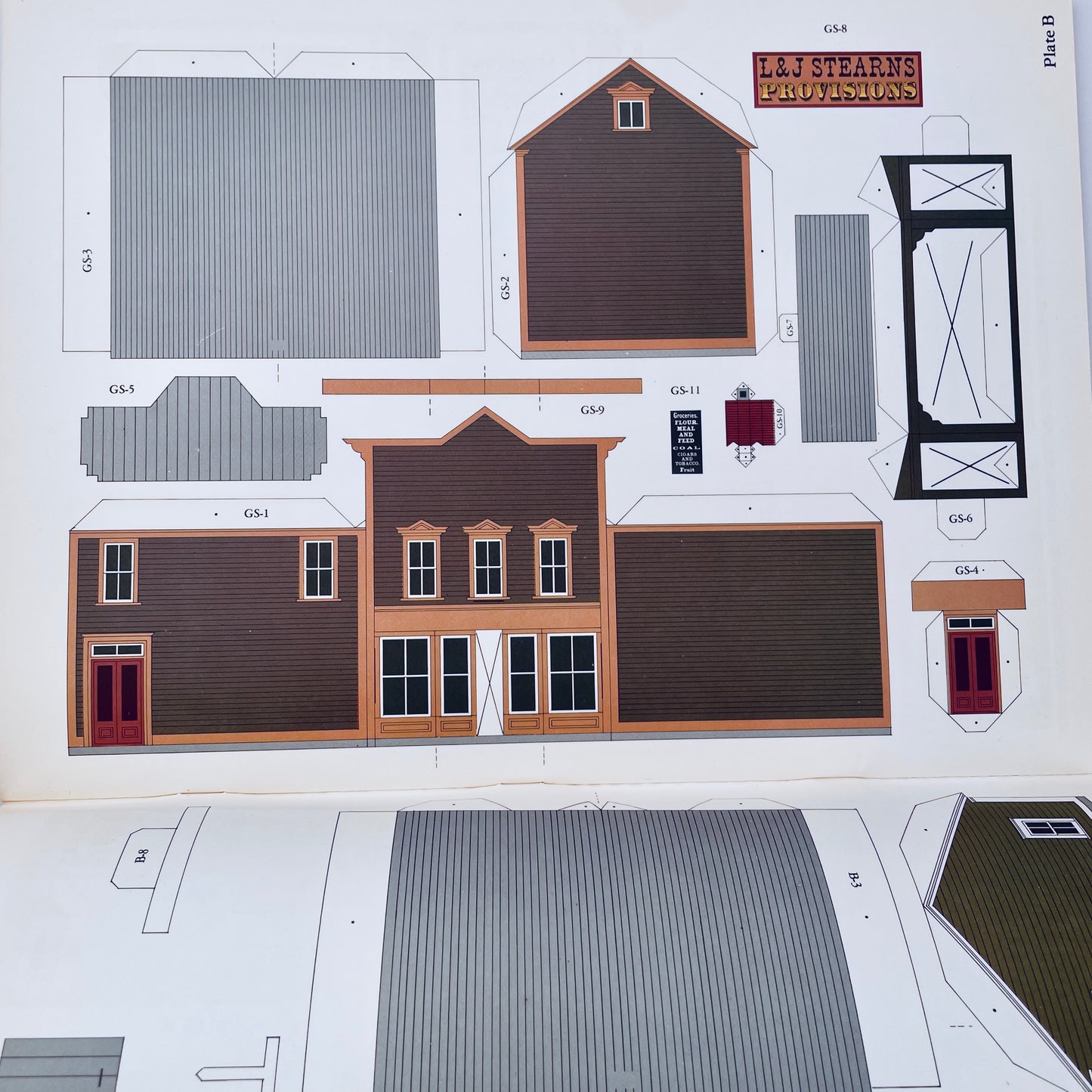 Cut and Assemble a Western Frontier Town