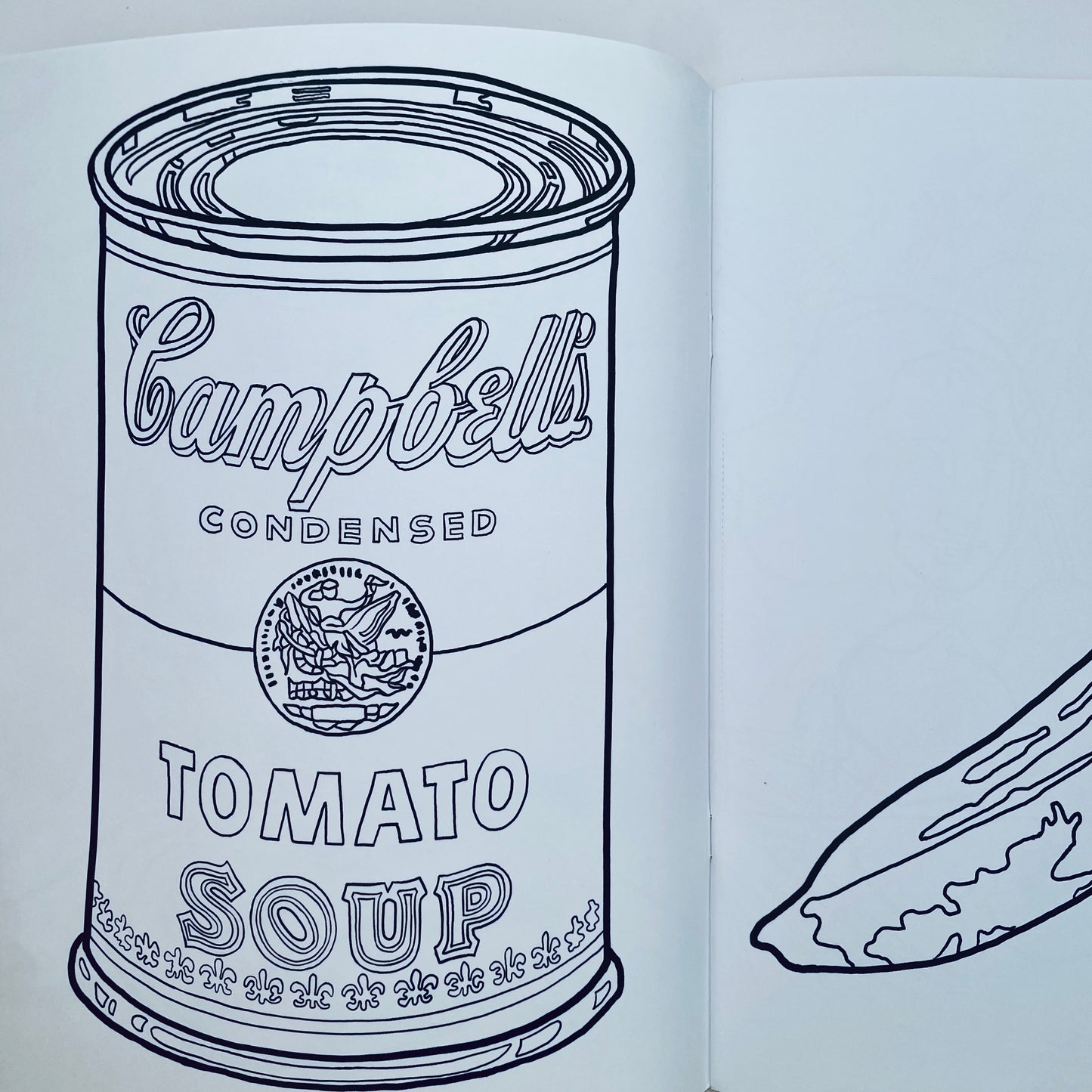 Andy Warhol Coloring Book