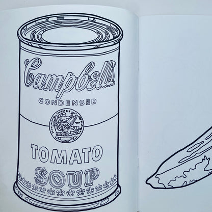 Andy Warhol Coloring Book
