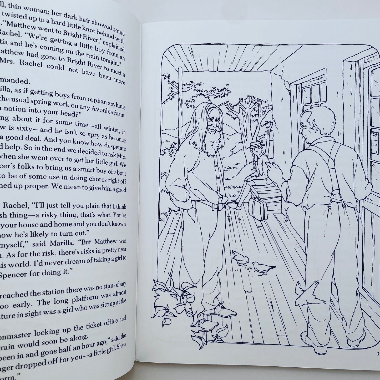 Anne of Green Gables Coloring Book