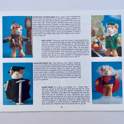 Pocket Size Teddy Bears Sewing Book