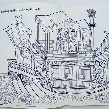 A Coloring Book of Ancient China
