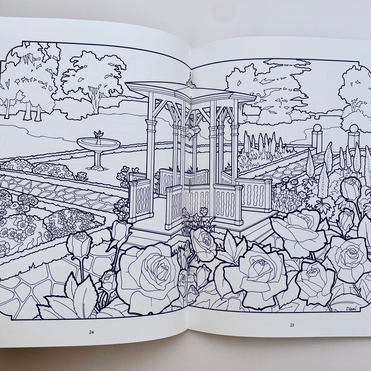 The Victorian House Coloring Book