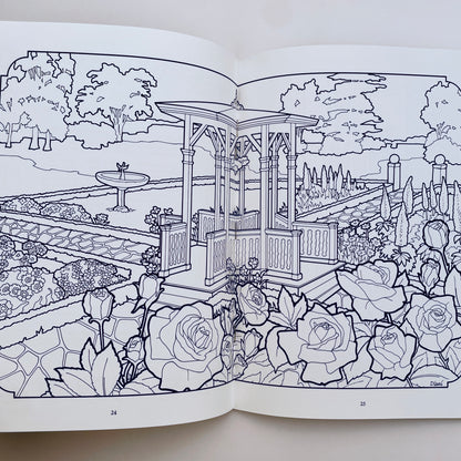 The Victorian House Coloring Book