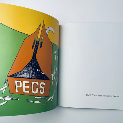 My Cat Likes to Hide in Boxes