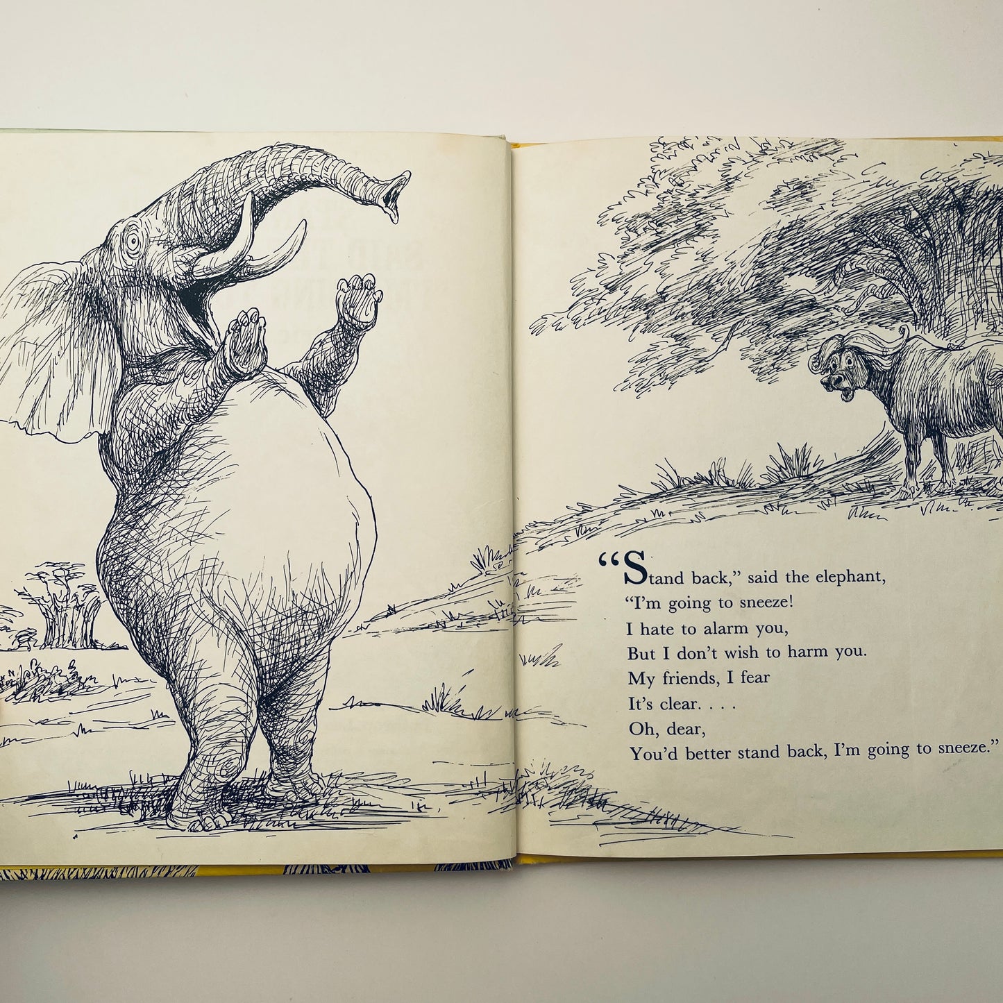 "Stand back," Said the Elephant, "I'm Going to Sneeze!"