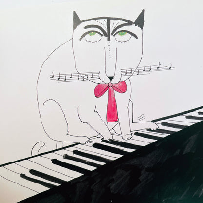 Cats As Cats Can: A Book of Postcards by Tomi Ungerer