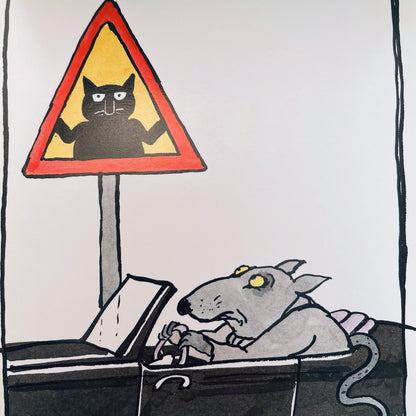 Cats As Cats Can: A Book of Postcards by Tomi Ungerer