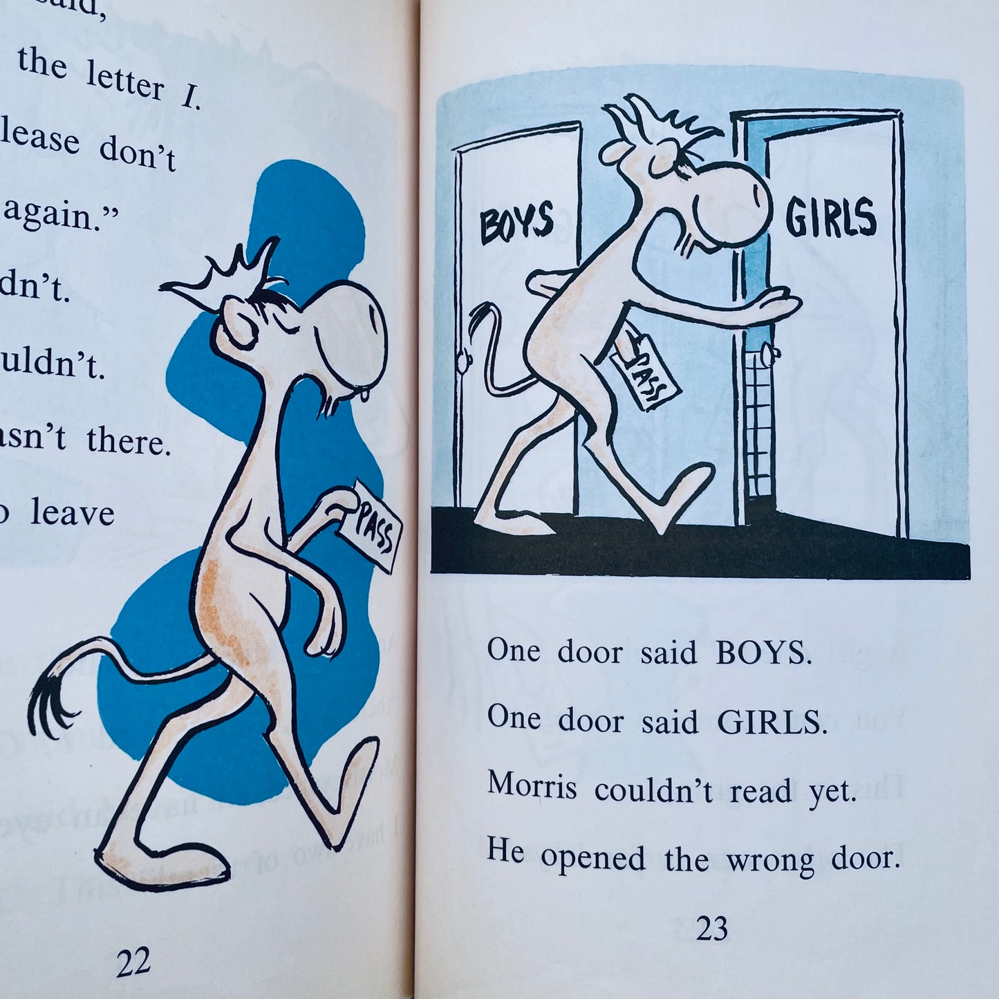 Morris Goes to School