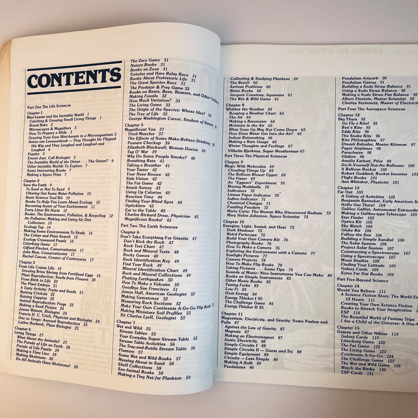 The Whole Cosmos: Catalogue of Science Activities