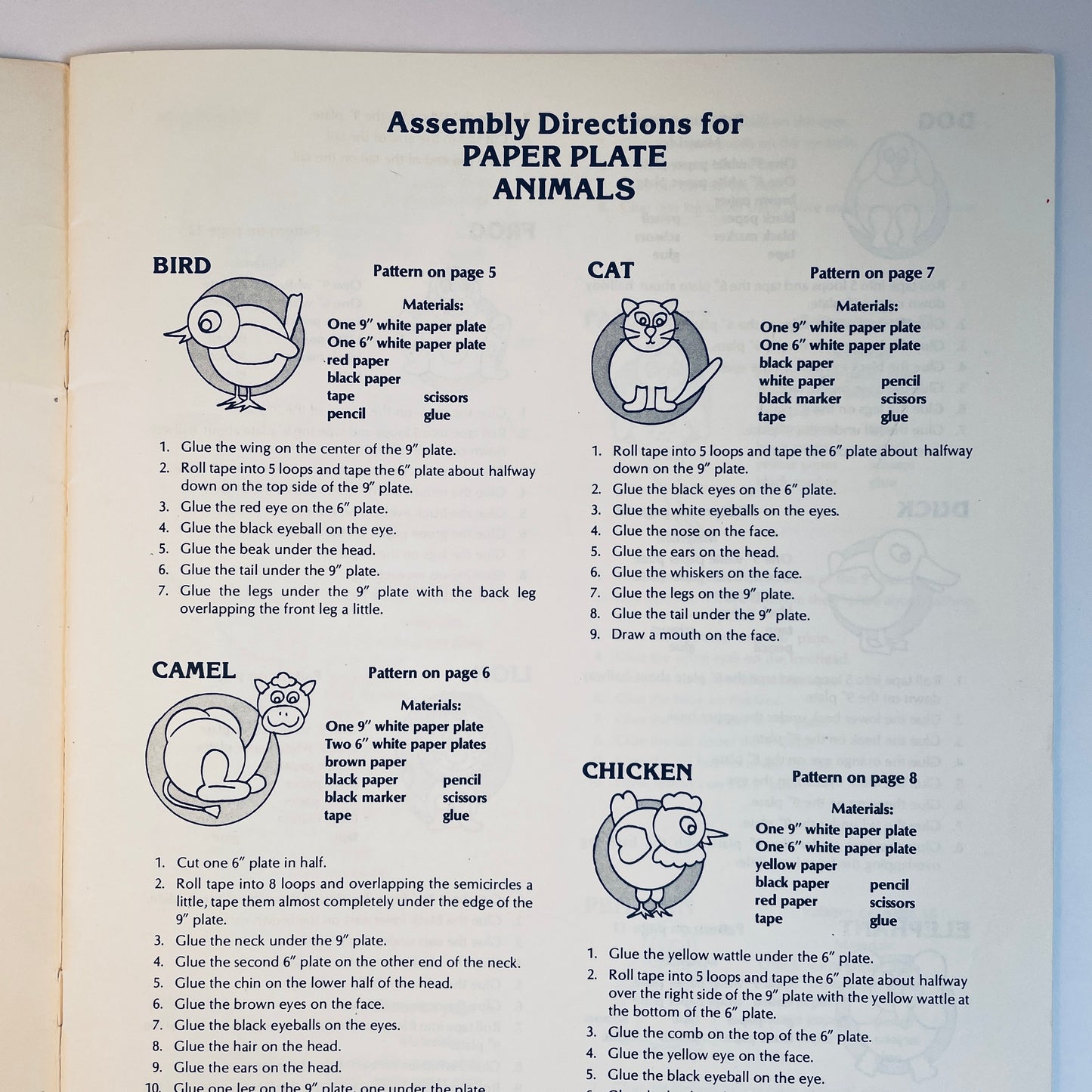 Eco Craft Box: Paper Plate Animals