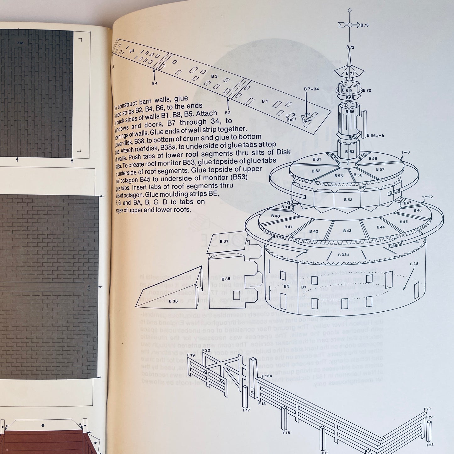 Cut & Assemble Shaker Village