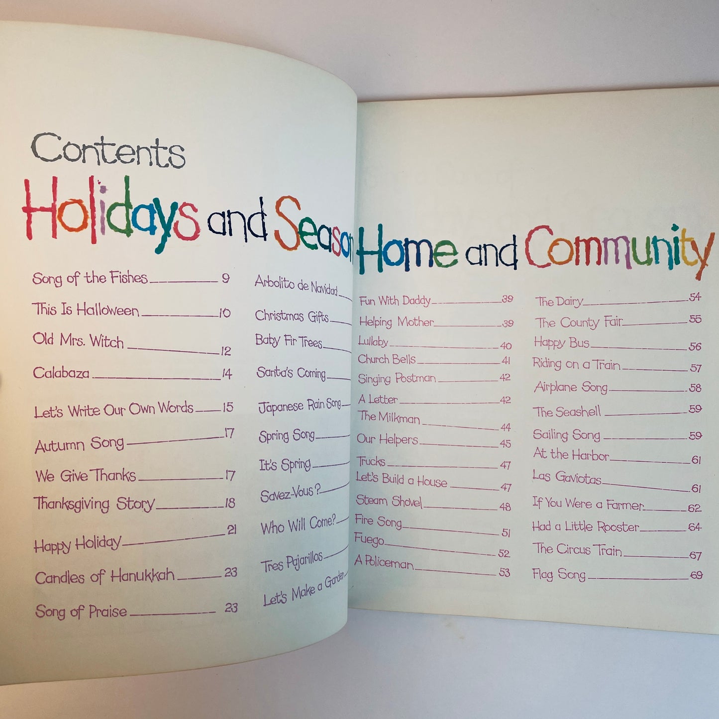 Sing a Song of People