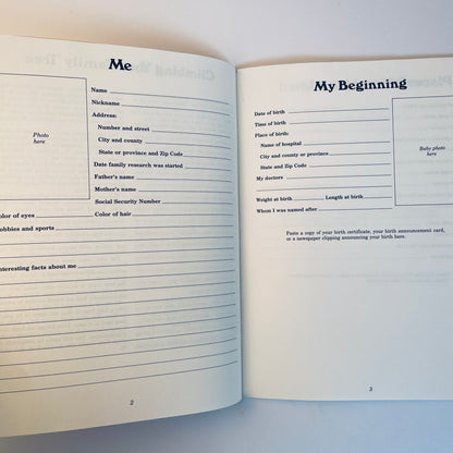 My Family Tree Workbook: Genealogy for Beginners