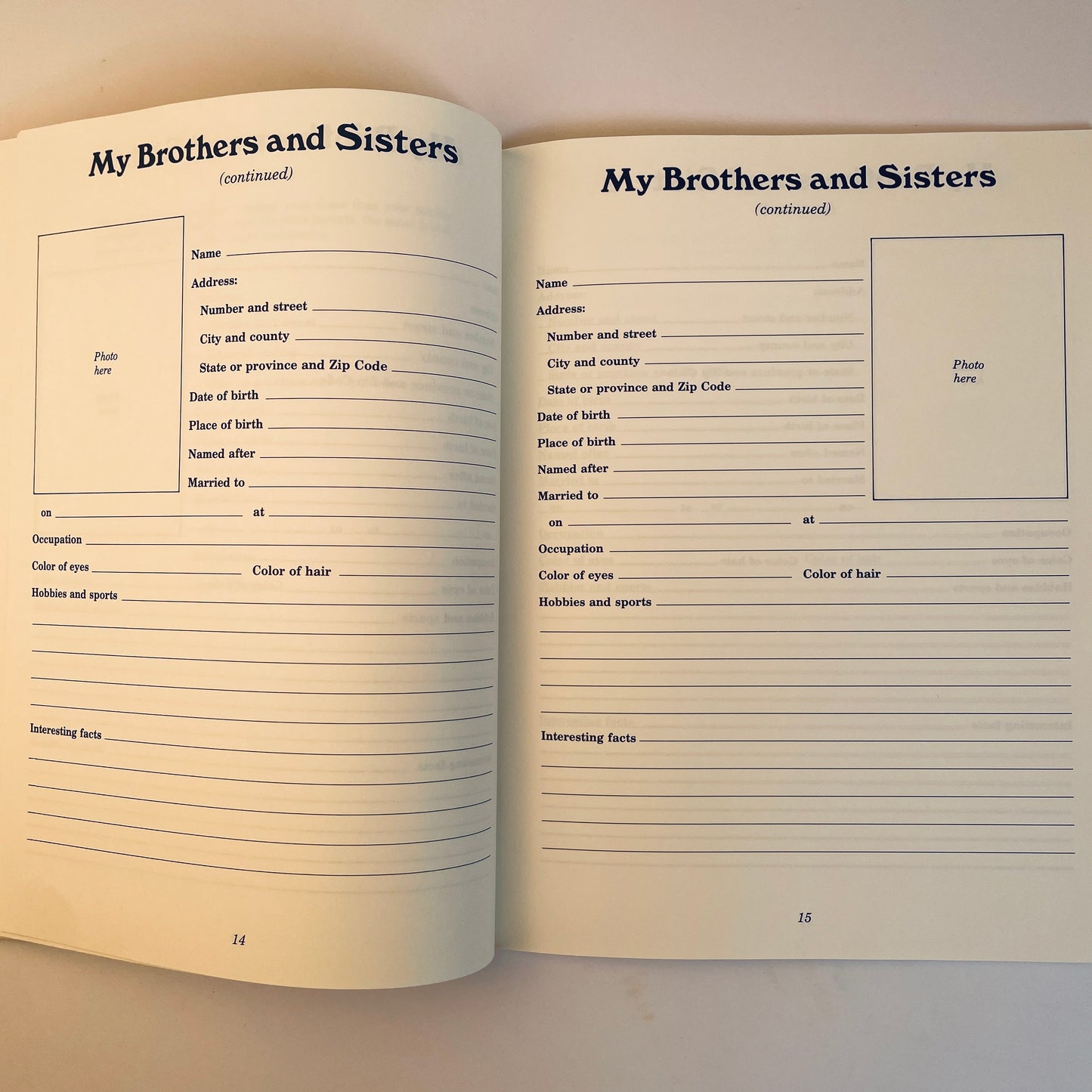 My Family Tree Workbook: Genealogy for Beginners