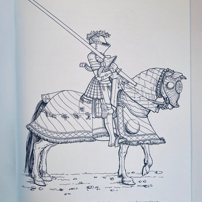 Knights and Armor Coloring Book