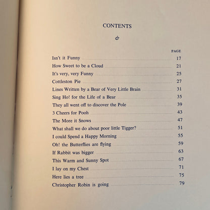 The Pooh Song Book
