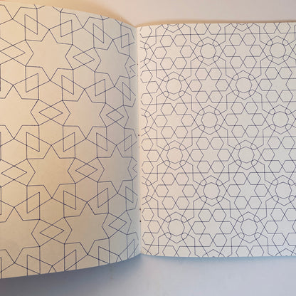 Islamic Patterns Coloring Book