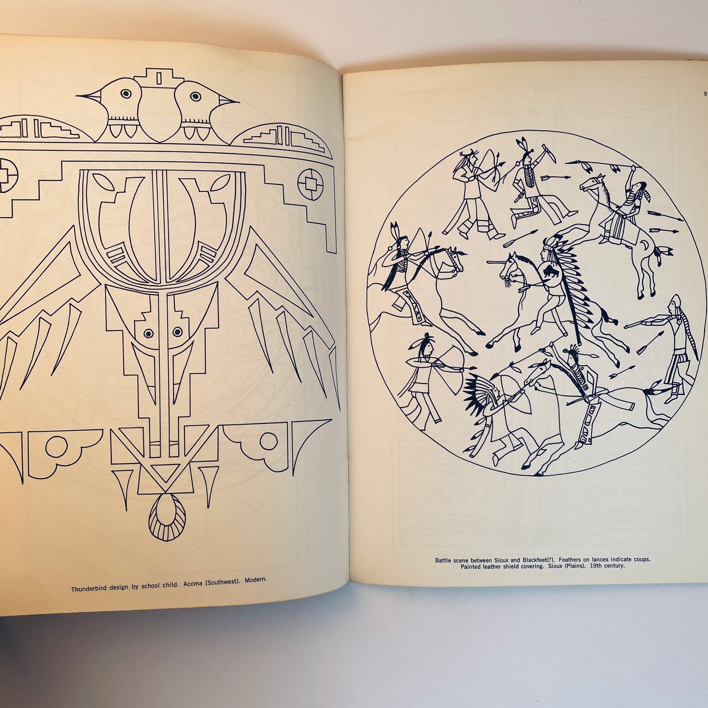 North American Indian Design Coloring Book