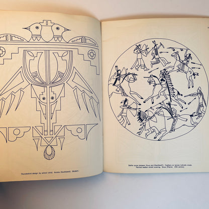 North American Indian Design Coloring Book
