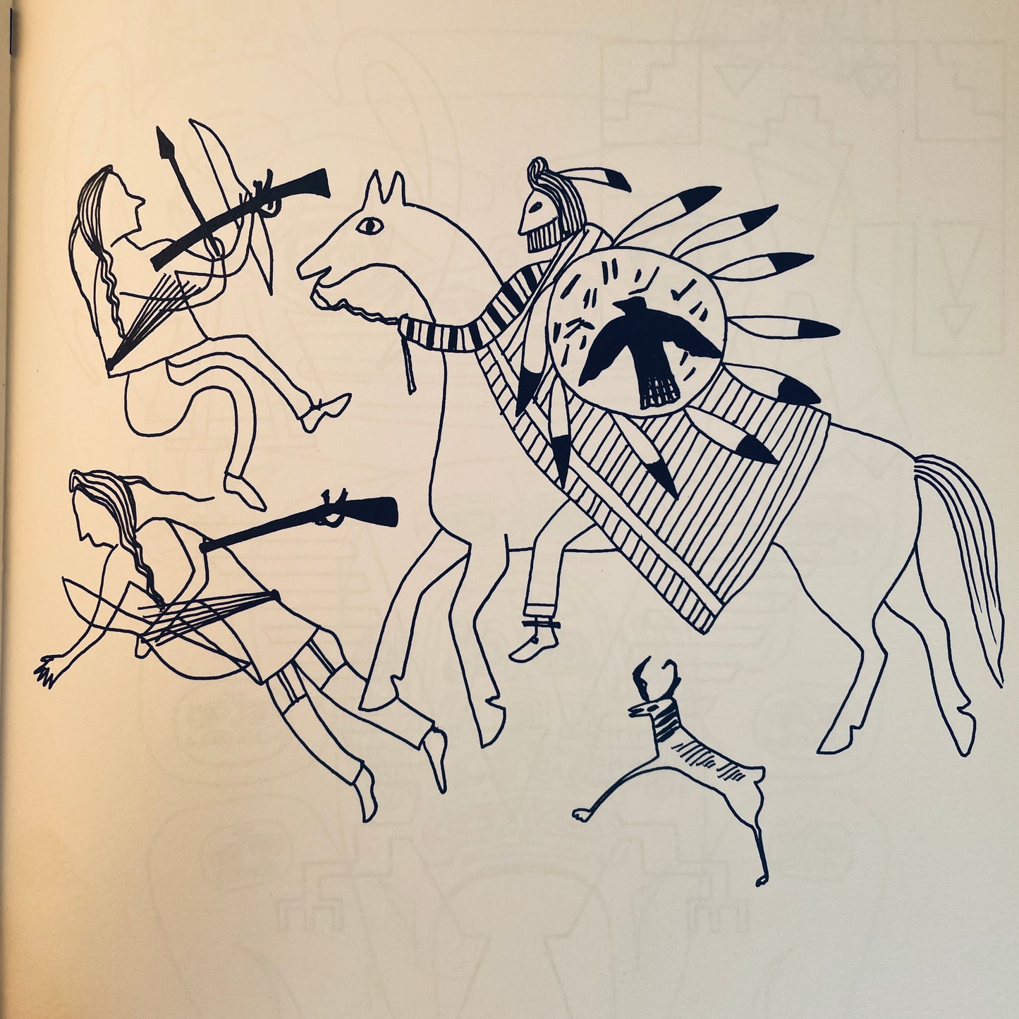 North American Indian Design Coloring Book