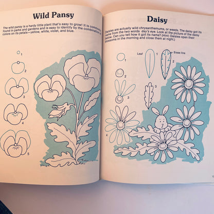 Ready to go Art Kit: How to Draw Flowers