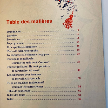 Grand spectacle de magie (Give a Magic Show!–French)