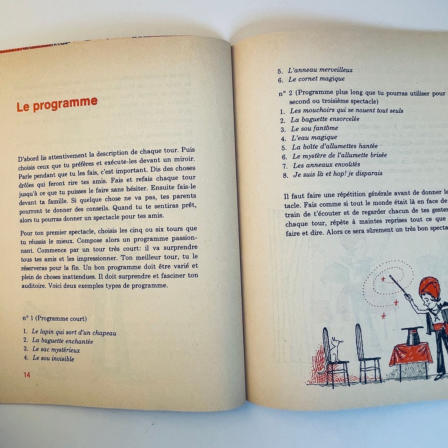 Grand spectacle de magie (Give a Magic Show!–French)