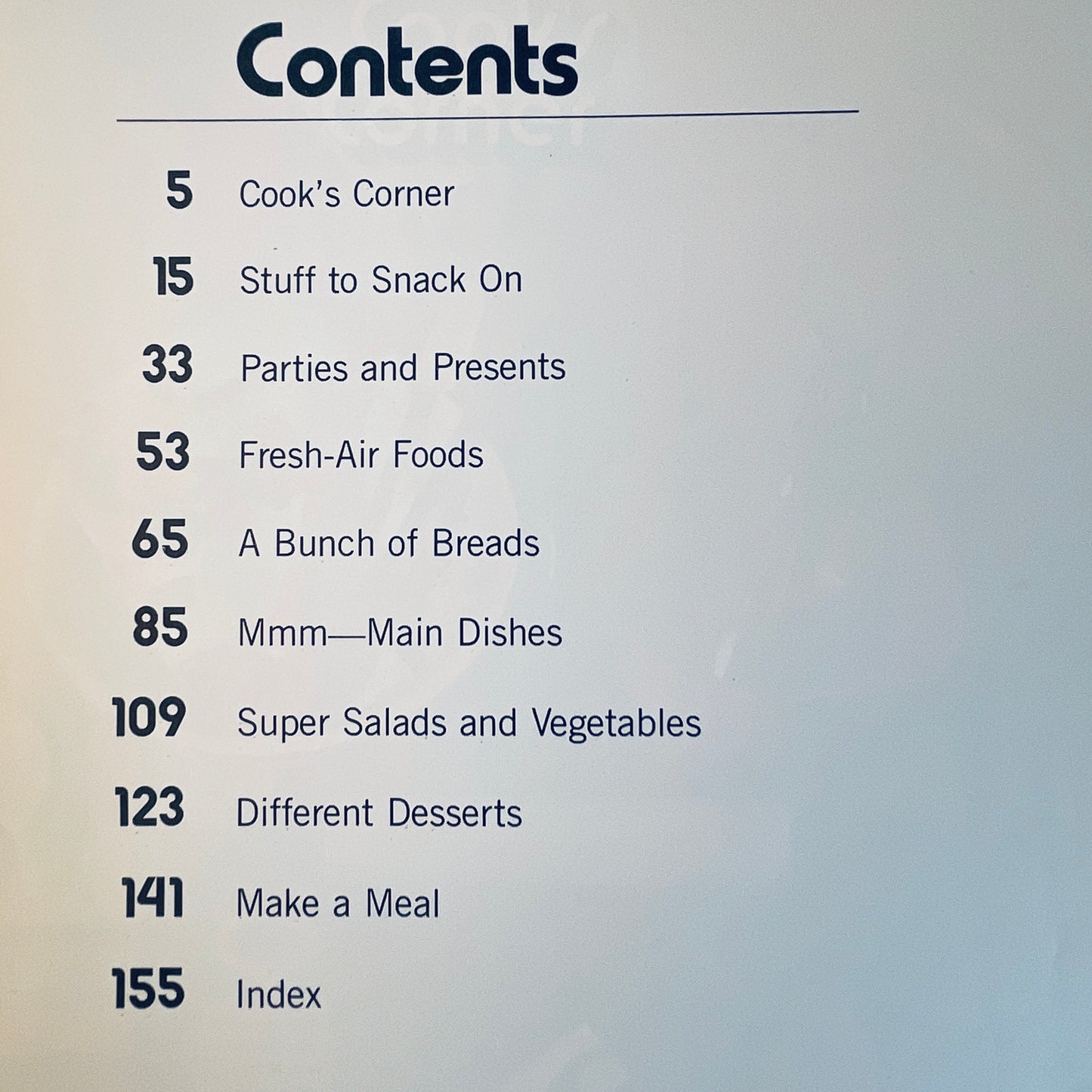 Betty Crocker's Cookbook for Boys & Girls