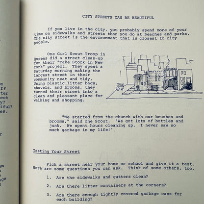 It's Your Environment Things to Think About, Things to Do