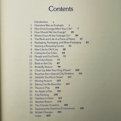 It's Your Environment Things to Think About, Things to Do