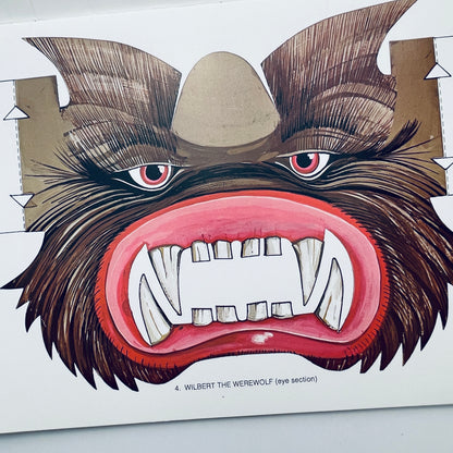 Cut and Make Monster Masks