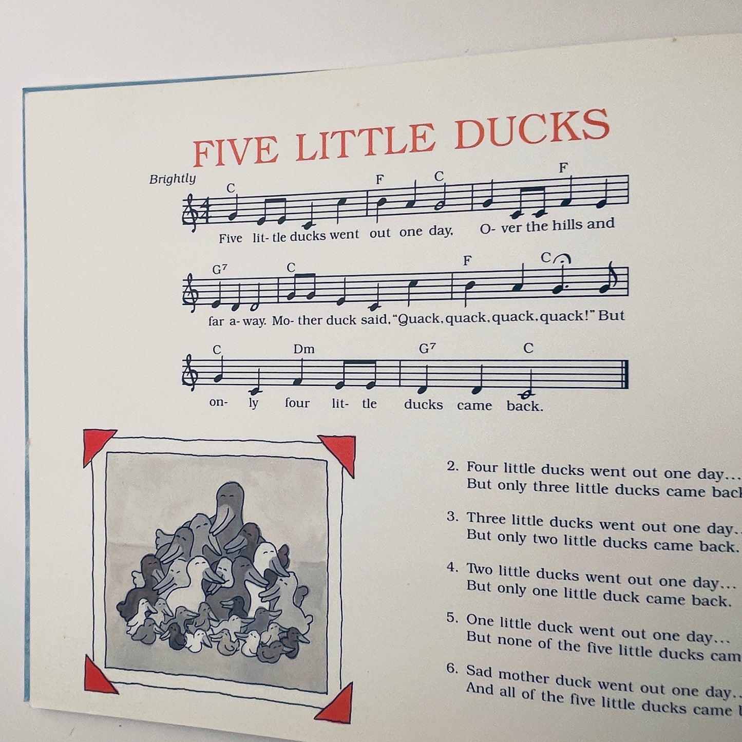 Five Little Ducks (Raffi Songs to Read)