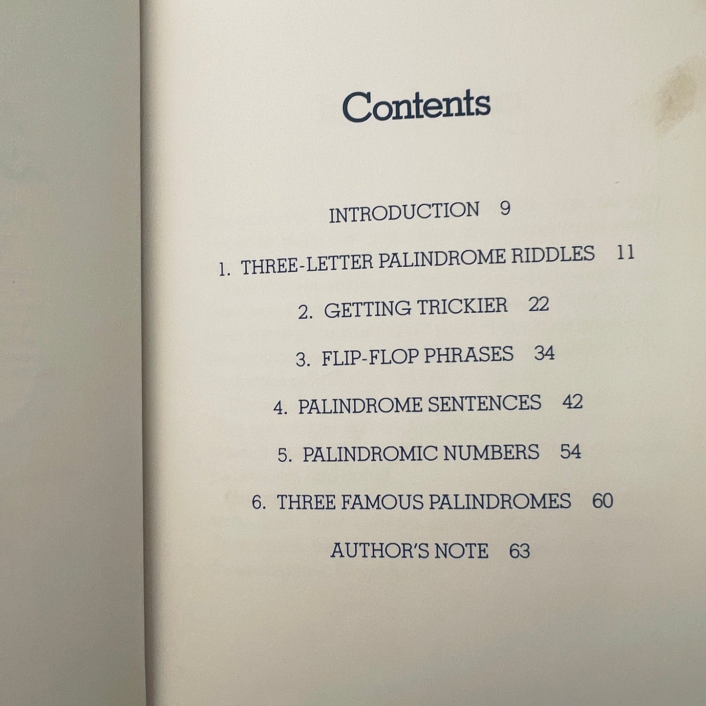 Too Hot to Hoot: Funny Palindrome Riddles